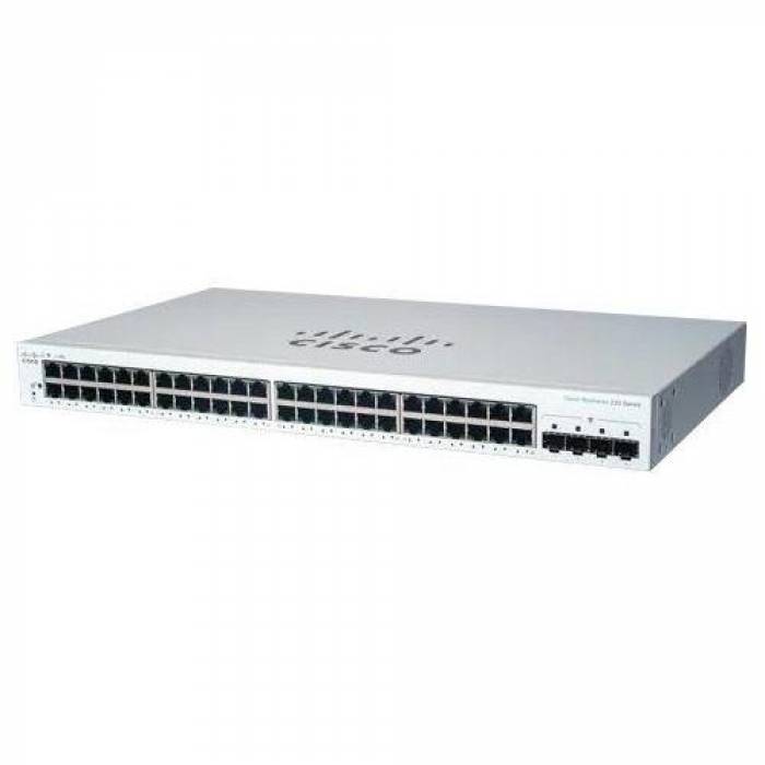 Switch Cisco CBS220-48T-4G, 48 porturi