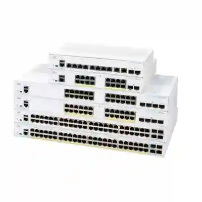 Switch Cisco CBS250-24P-4X-EU, 24 Porturi, PoE