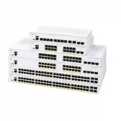 Switch Cisco CBS250-8PP-E-2G-EU, 8 Porturi, PoE