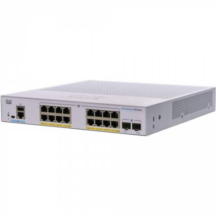 Switch Cisco CBS350-16XTS, 16 porturi