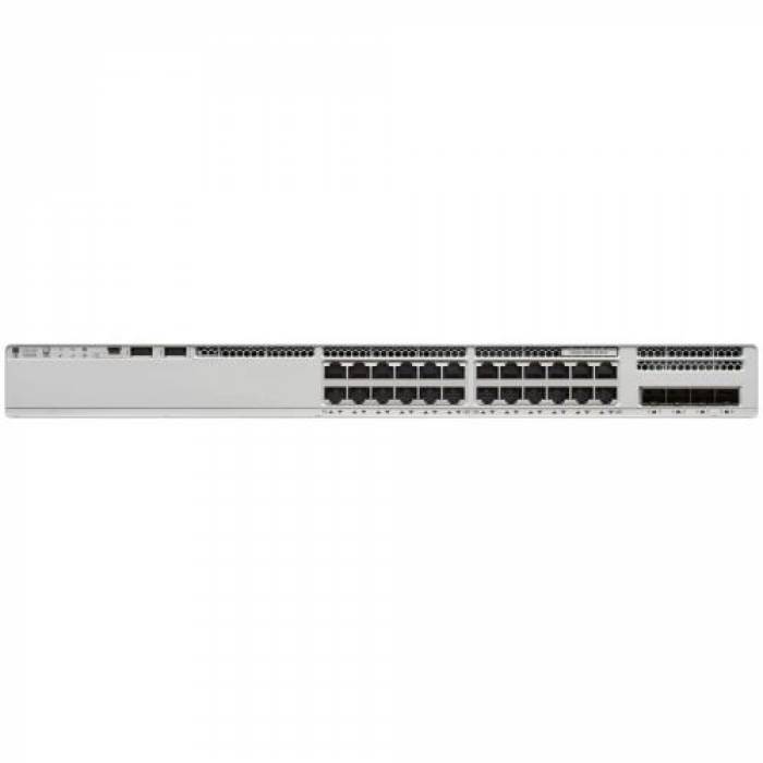 Switch Cisco CBS350-24P-4X, 24 porturi, PoE