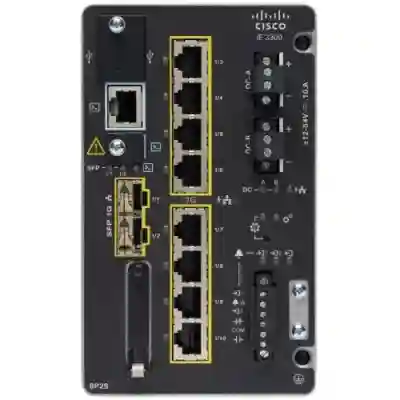 Switch Cisco IE-3300-8T2S-A, 8 porturi
