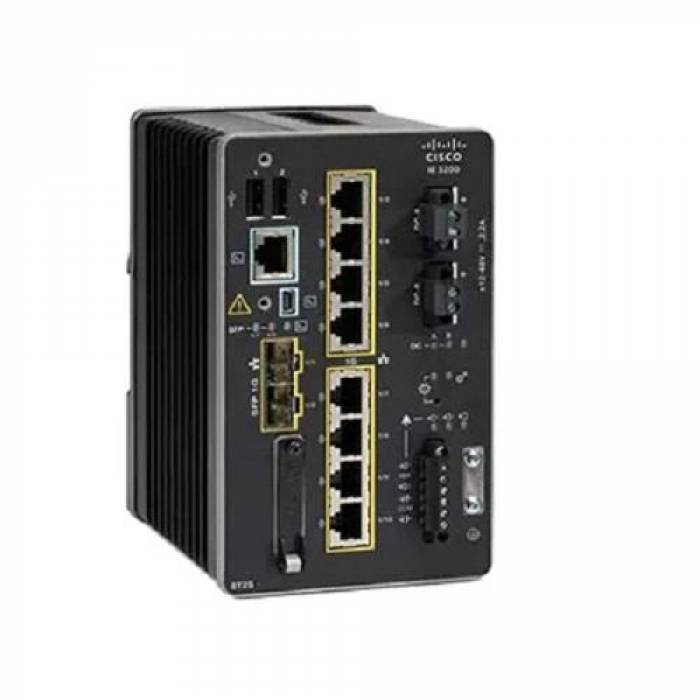 Switch Cisco IE-3300-8T2S-A, 8 porturi