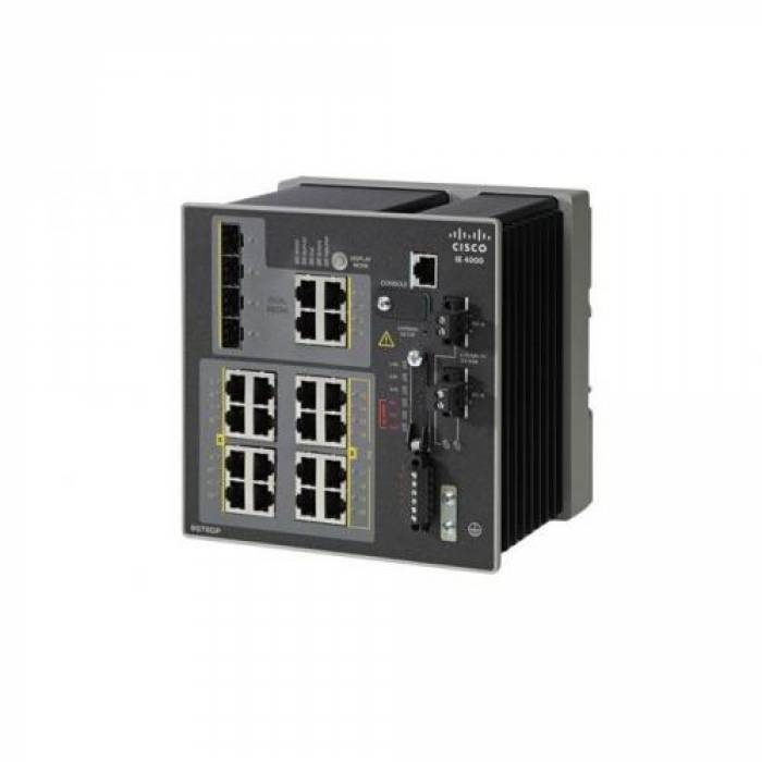 Switch Cisco IE-4000-4GS8GP4G-E, 8 porturi, PoE+
