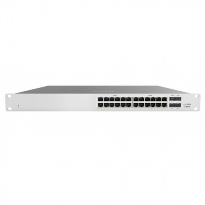 Switch Cisco Meraki MS120-24P, 24 porturi, PoE