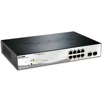 Switch D-Link DGS-1210-10, 8x port