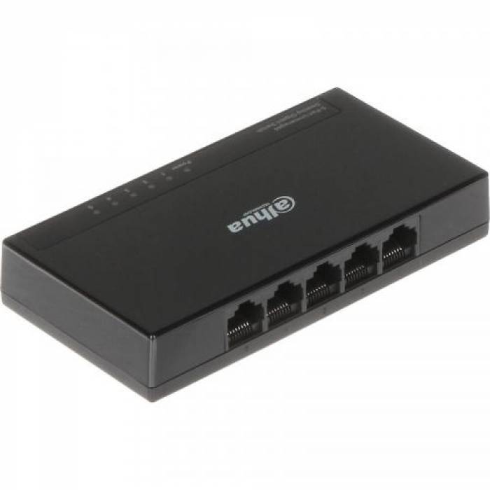 Switch Dahua PFS3005-5GT-L, 5 porturi