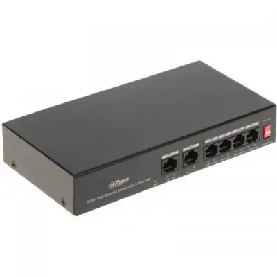 Switch Dahua PFS3006-4ET-36, 6 porturi, PoE