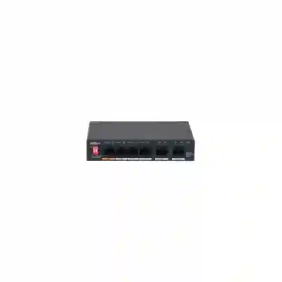 Switch Dahua PFS3006-4GT-60-V2, 4 porturi, PoE