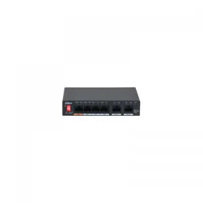 Switch Dahua PFS3006-4GT-60-V2, 4 porturi, PoE