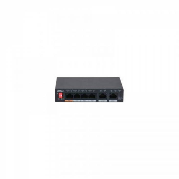 Switch Dahua PFS3006-4GT-60-V2, 4 porturi, PoE