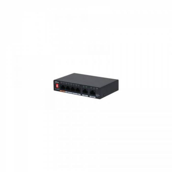 Switch Dahua PFS3006-4GT-60-V2, 4 porturi, PoE