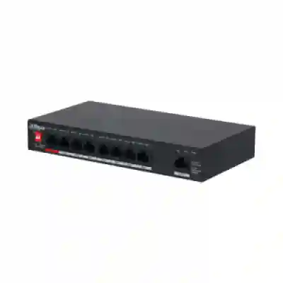Switch Dahua PFS3009-8ET1GT-96-V2, 8 porturi, PoE