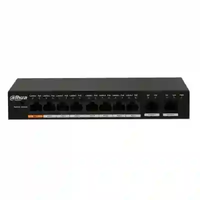 Switch Dahua PFS3010-8ET-96-V2, 8 porturi, PoE