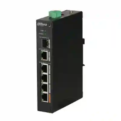Switch Dahua PFS3106-4ET-60, 4 porturi, PoE
