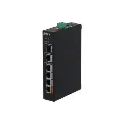 Switch Dahua PFS3106-4ET-60-V2, 4 porturi, PoE