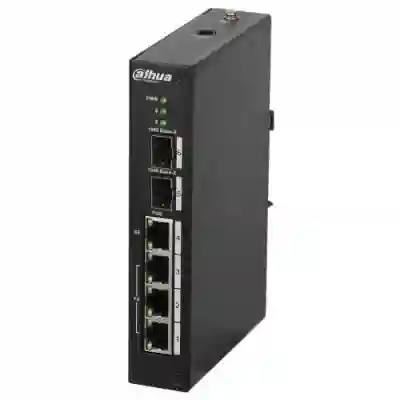 Switch Dahua PFS3206-4P-96, 4 porturi, PoE