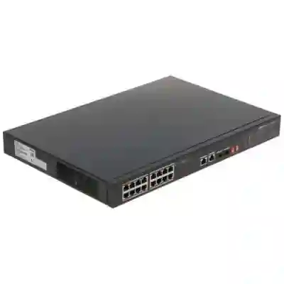 Switch Dahua PFS3218-16ET-135, 16 porturi, PoE