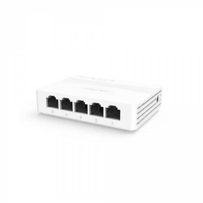 Switch Hikvision DS-3E0508D-E, 8 Porturi