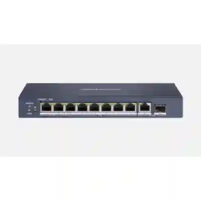 Switch Hikvision DS-3E0510HP-E, 8 Porturi, PoE