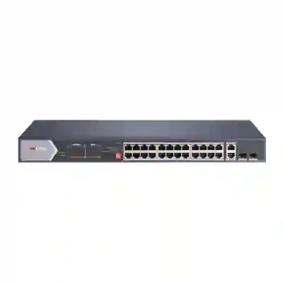 Switch Hikvision DS-3E0528HP-E, 28 porturi