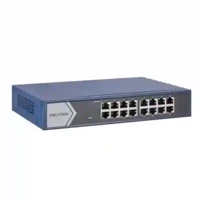 Switch Hikvision DS-3E1516-EI, 16 porturi