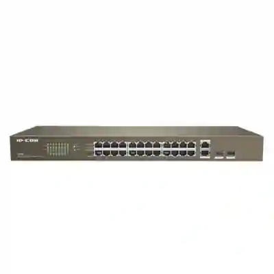 Switch IP-COM F1026F, 24 porturi