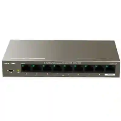 Switch IP-COM F1109P-8-102W, 8 porturi