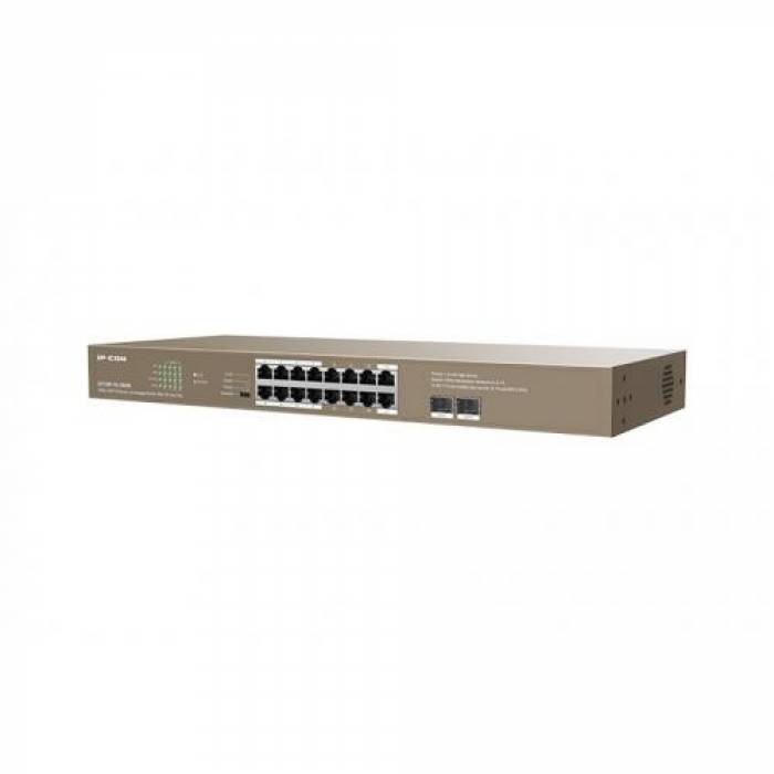 Switch IP-COM G1118P-16-250W, 16 porturi, PoE