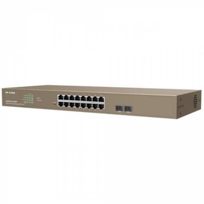 Switch IP-COM G3318P-16-250W, 16 porturi, PoE