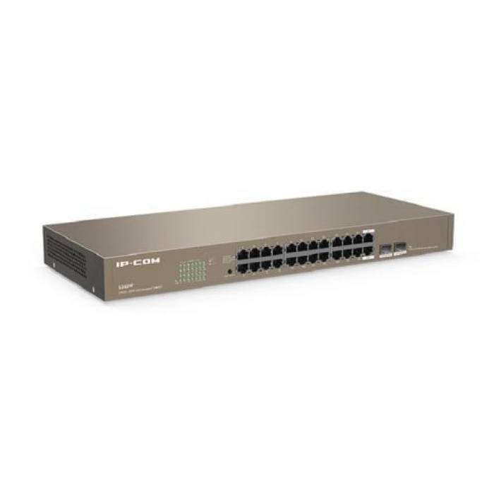 Switch IP-COM PRO-S24-410W, 24 porturi, PoE