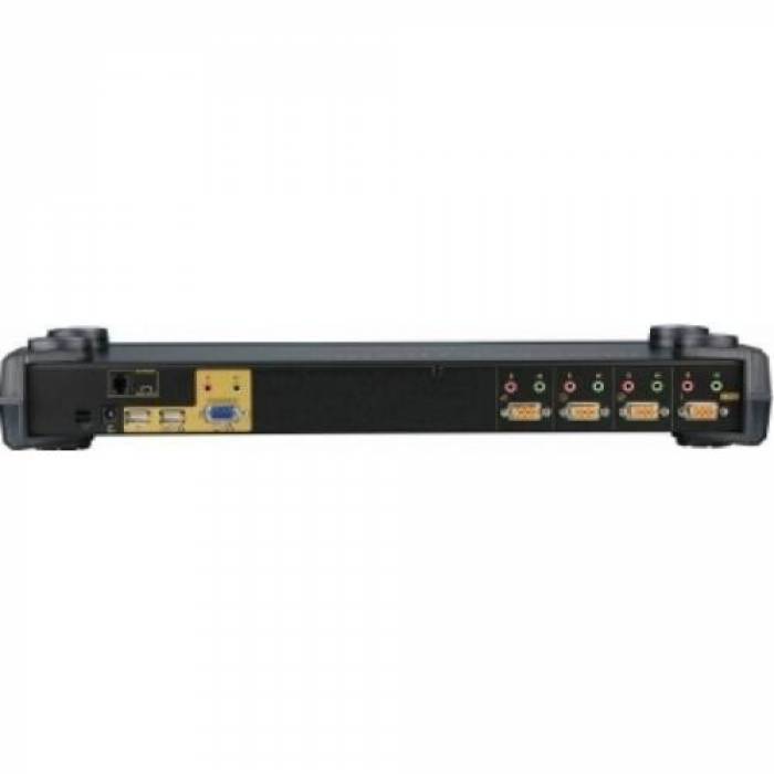 Switch KVM ATEN CS-1754, 4x USB, Black