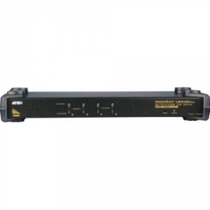 Switch KVM ATEN CS-1754, 4x USB, Black