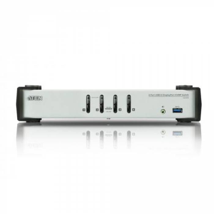 Switch KVM ATEN CS1914, 4x USB, Black