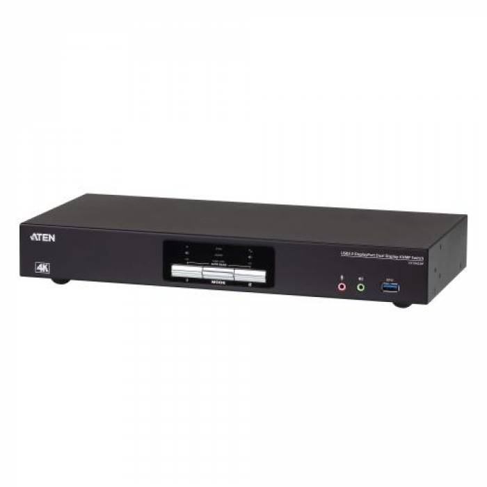 Switch KVM ATEN CS1942DP, 2x USB 3.0, Black