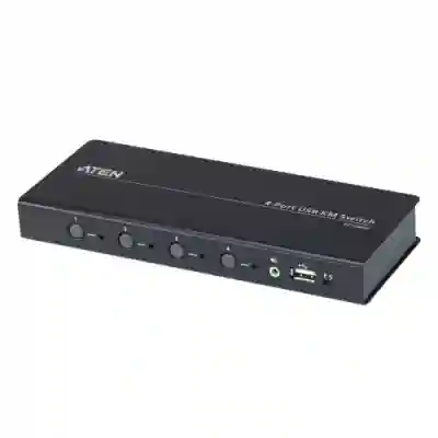 Switch KVM ATEN CS724K, 4x USB, Black