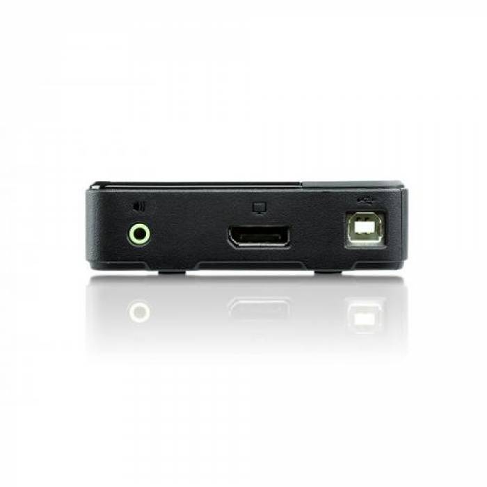 Switch KVM ATEN CS782DP, 2x Displayport, Black