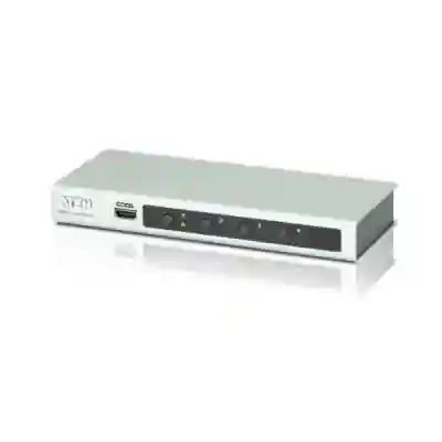 Switch KVM ATEN VS481B, 4x HDMI, White