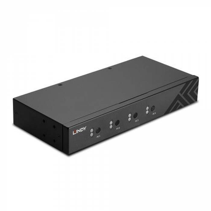 Switch KVM Lindy LY-32166, 4x USB