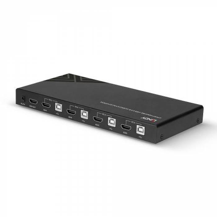 Switch KVM Lindy LY-32810, 4x HDMI