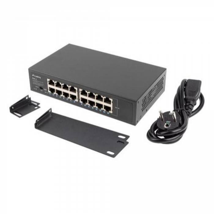 Switch Lanberg RSGE-16, 16 porturi