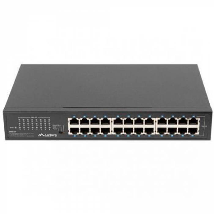 Switch Lanberg RSGE-24P-2S-250, 24 porturi