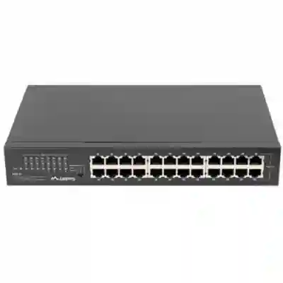 Switch Lanberg RSGE-24P-2S-360, 24 porturi
