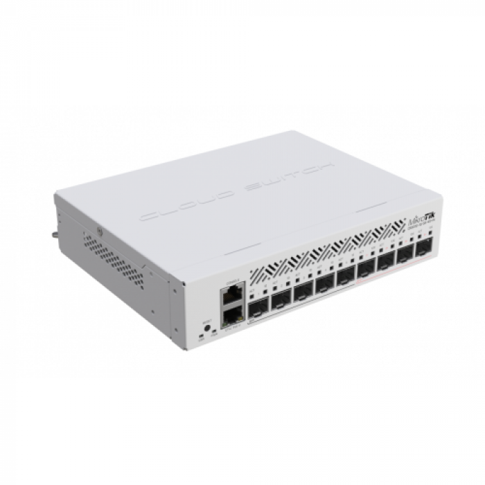 Switch MikroTik CRS310-1G-5S-4S+IN, 9 porturi, PoE