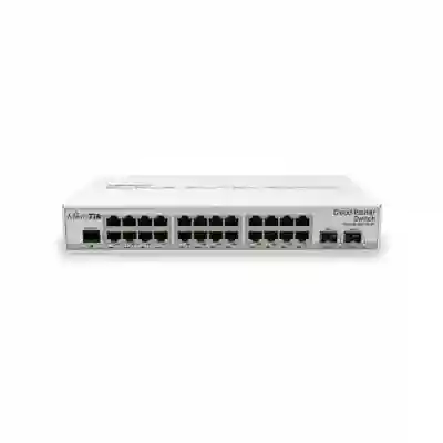 Switch MikroTik CRS326-24G-2S+IN, 24 porturi PoE