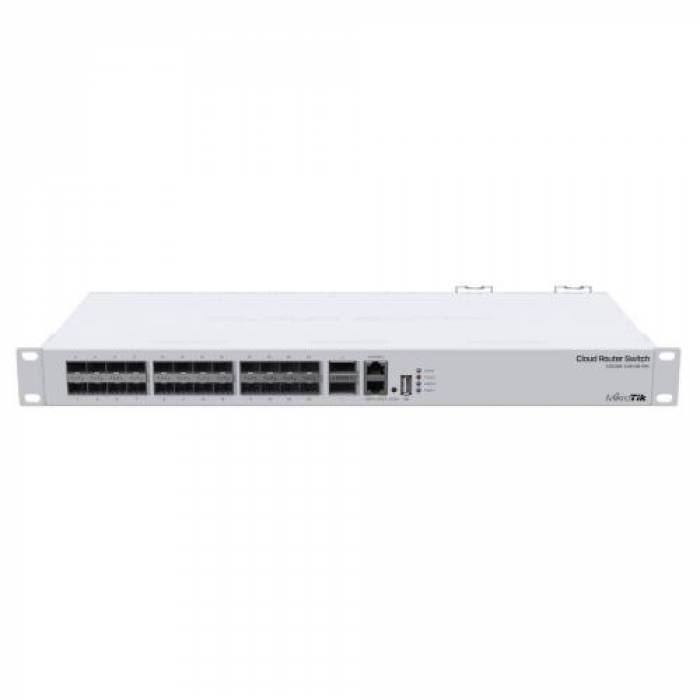 Switch MikroTik CRS326-24S+2Q+RM, 24 porturi