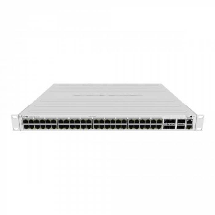 Switch MikroTik CRS354-48P-4S+2Q+RM, 48 porturi, PoE