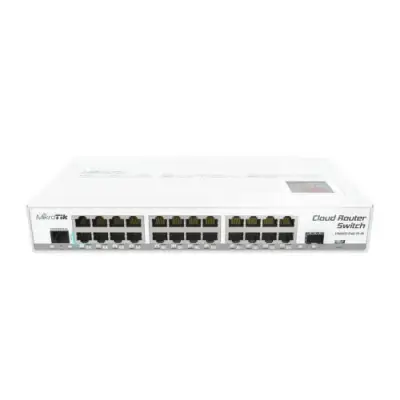 Switch MikroTik Gigabit CRS125-24G-1S-IN, 24 porturi