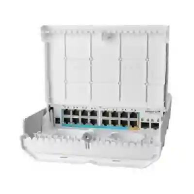 Switch Mikrotik netPower 15FR, 16 porturi