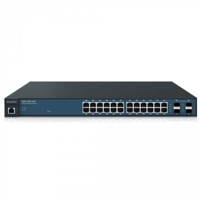 Switch Netgear EnGenius EWS1200-28T, 24 porturi